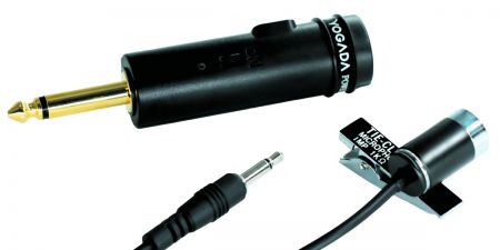 Microphone kẹp cổ áo thân thiện với môi trường với bộ pin sạc.