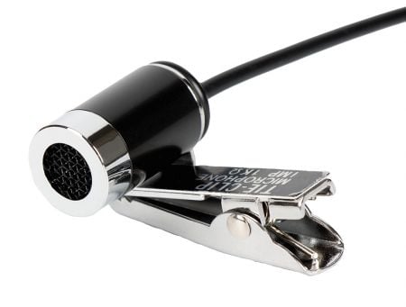 Microphone kẹp cổ áo.