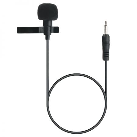 Lavalier microphone featuring an omni-directional pattern and high signal-to-noise ratio (S/N Ratio)