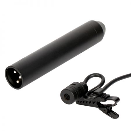 Versatile clip-on microphone suitable for use in any application.