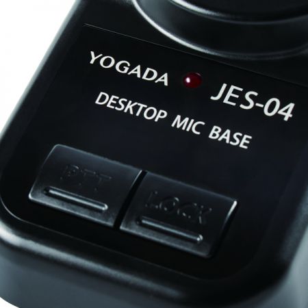 具PTT與LOCK功能的網路麥克風底座