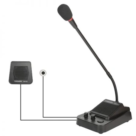 Einfach zu installierendes Zwei-Wege-Intercom-Mikrofonsystem für klare Kommunikation