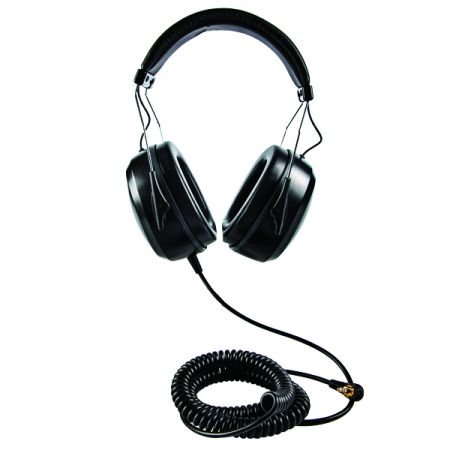 配有捲線設計的立體聲隔音耳機