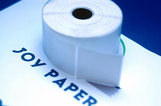 Customized release paper for label / sticker adhesive applications