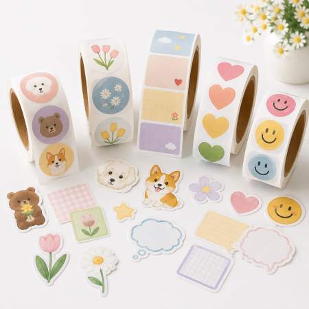 Custom Stickers in Various Shapes