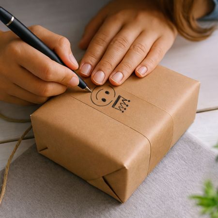 Writable kraft paper tape