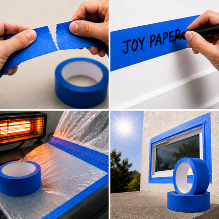 Multi-functional UV-resistant masking tape
