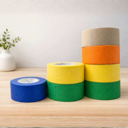 प्रिंटेड रंगीन क्राफ्ट पेपर पैकिंग टेप