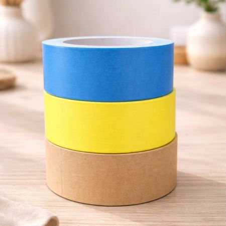 Custom-made colored kraft paper packaging tape