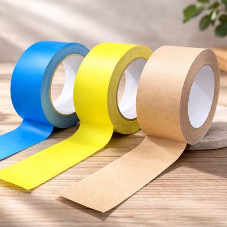 Maßgeschneidertes gefärbtes Kraftpapier-Verpackungsband