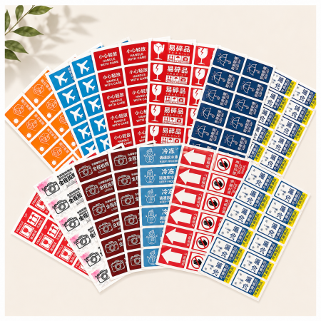 Standard Logistics Warning Stickers