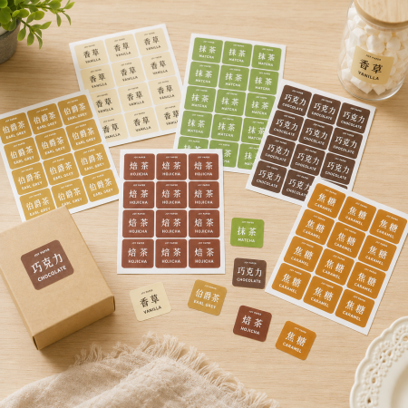 Standard Food Flavor Stickers