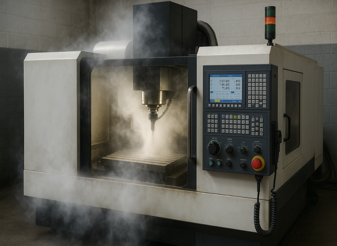 ¿Es tóxico el humo del mecanizado CNC? Comprendiendo el pH del fluido de corte y la salud del operador