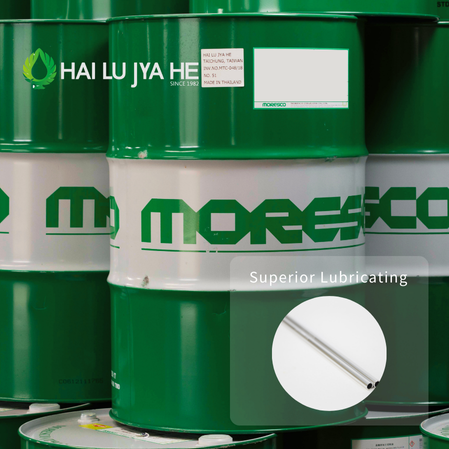 MORESCO زيت تقطيع قابل للذوبان في الماء - يتميز سائل القطع MORESCO BS-6M بقدرات التزييت والتبريد والغسيل الممتازة.