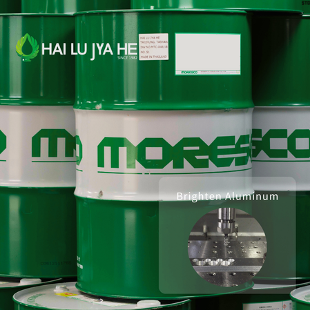 Chất làm mát bán tổng hợp MORESCO - Chất lỏng cắt MORESCO BS-6S có khả năng làm mát, rửa, khử bọt xuất sắc.