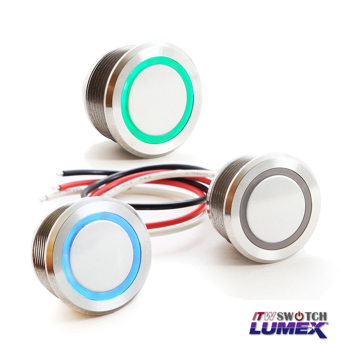 ITW Lumex Switch, Interrupteurs à bouton-poussoir en métal, Fabricant de  composants électroniques