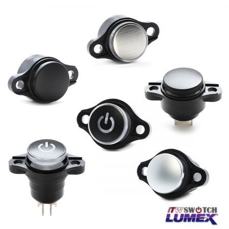 Mini Druck Taster Schalter Miniatur Drucktaster Metall Schließer 3A Mini Druck Taster Schalter Miniatur Drucktaster Metall Schließer 3A