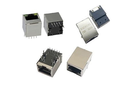 1x1 Single-Port RJ45 Connectors | High Current Power Inductor ...