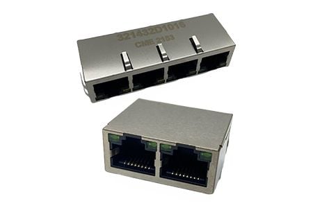1xN Multi-Port RJ45 Connectors | High Current Power Inductor ...