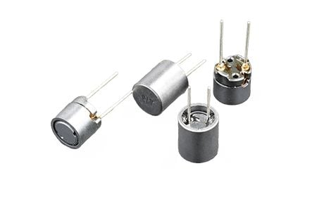 56uH, 1.2Amps Radial choke coil with shielded construction - Shielded radial inductor
