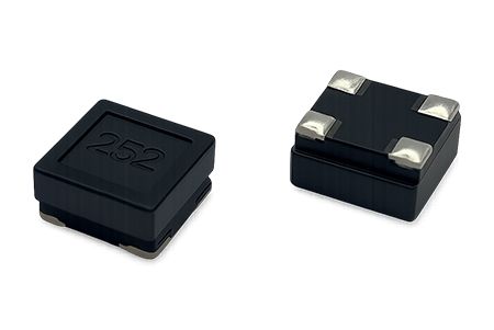 500Ω, 4A SMD common mode line filter low frequency - Miniature surface mount common mode choke