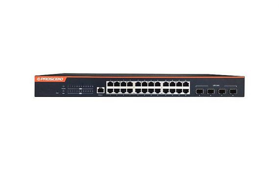28-Port-GbE-verwalteter PoE-Switch mit 4 10G-SFP-Uplinks - 28-Port GbE verwalteter PoE-Switch mit 4 10G SFP+ Uplinks 850X-28P