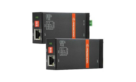 Industrieller Ethernet-Extender mit großer Reichweite