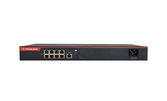 8-Port PoE Long Reach Switch - 8-Port PoE Long Reach Switch 708EP-AC