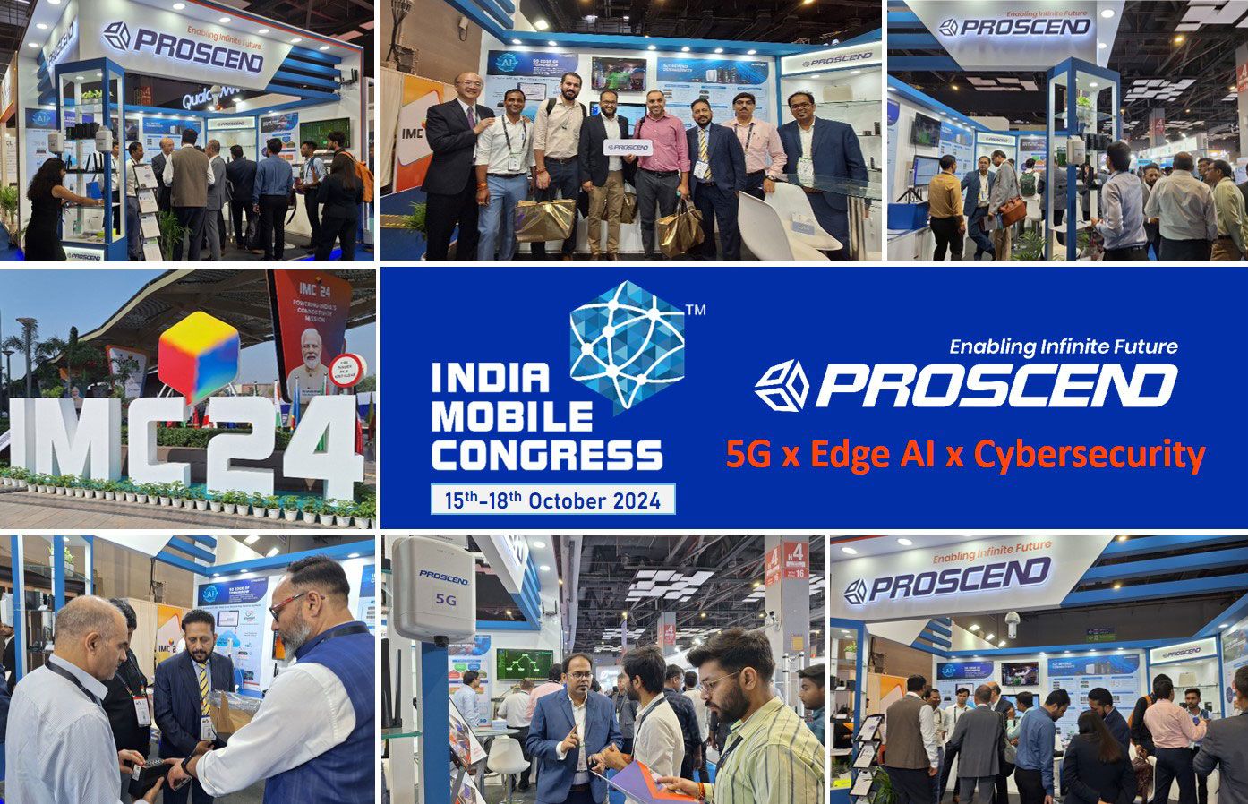 PROSCEND IMC 2024 में प्रमुख रहा, जिसने अपने क्रांतिकारी अनुप्रयोगों के साथ लगभग 350 उपस्थित लोगों को आकर्षित किया।