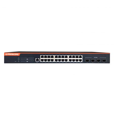 28-Port GBE Managed Poe Switch mit 4 10G SFP Uplinks - 28-Port GBE-Managed Poe Switch mit 4 10g SFP Uplinks 850x-28p