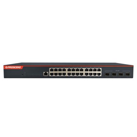 Industrieller 28-Port GbE Managed Switch mit 4 10G SFP+ Uplinks - Industrieller 28-Port GbE Managed Switch mit 4 10G SFP+ Uplinks 850X-28I