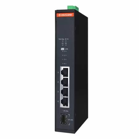 Switch PoE không quản lý 5 cổng GbE công nghiệp
