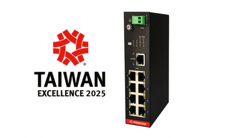 Industrial 8-Port PoE Long Reach Switch