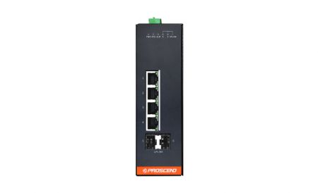 Industrieller 6-Port GbE Managed Switch mit EPRS-Ringwiederherstellung