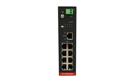 Industrial Reliable 8-Port PoE Long Reach Switch 708EPI-DC