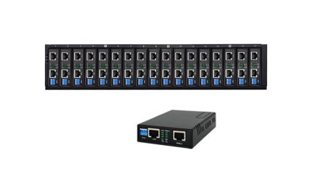 A 17-slot Centralized Powered Shelf MSH17