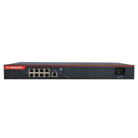 8-port PoE Switch / Extender with AC power input