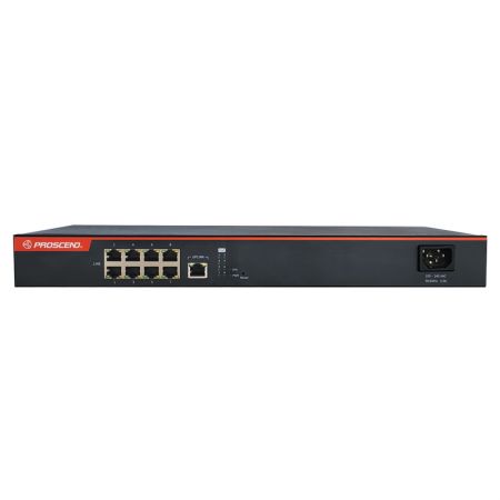 8-Port PoE-Switch / Verlängerer mit AC-Stromversorgung