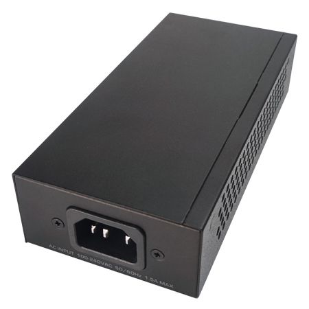 ギガビット 802.3bt PoE インジェクター 211P 90ワットの出力電力