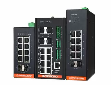 Industrial GbE Managed Switch Series.