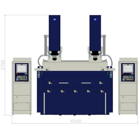 Площадь A1500-2E2 – вид спереди