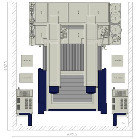 Площадь A3200-2E2 – вид сверху