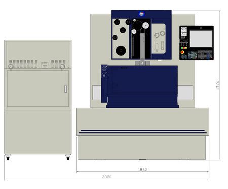 مساحة أرضية S55T – عرض أمامي