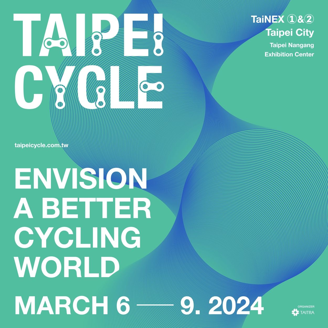 QQE assistera au Salon du Cycle de Taipei 2024.