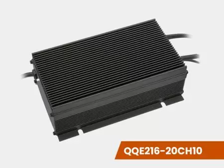 36V 6A, IP54, Cargador de batería inteligente de litio / plomo ácido (Sin ventilador, carcasa de hierro) - 36V 6A, IP54, Cargador de batería inteligente de litio / plomo ácido (Sin ventilador, carcasa de hierro)