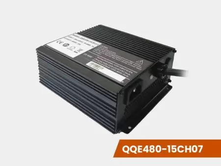 Carregador de Bateria Inteligente de Lítio / Chumbo ácido de 24V 20A (Ventoinha, Caixa de Ferro) - Carregador de Bateria Inteligente de Lítio / Chumbo ácido de 24V 20A (Ventoinha, Caixa de Ferro)