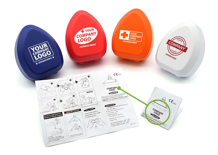 Customize your own-logo CPR Pocket Mask