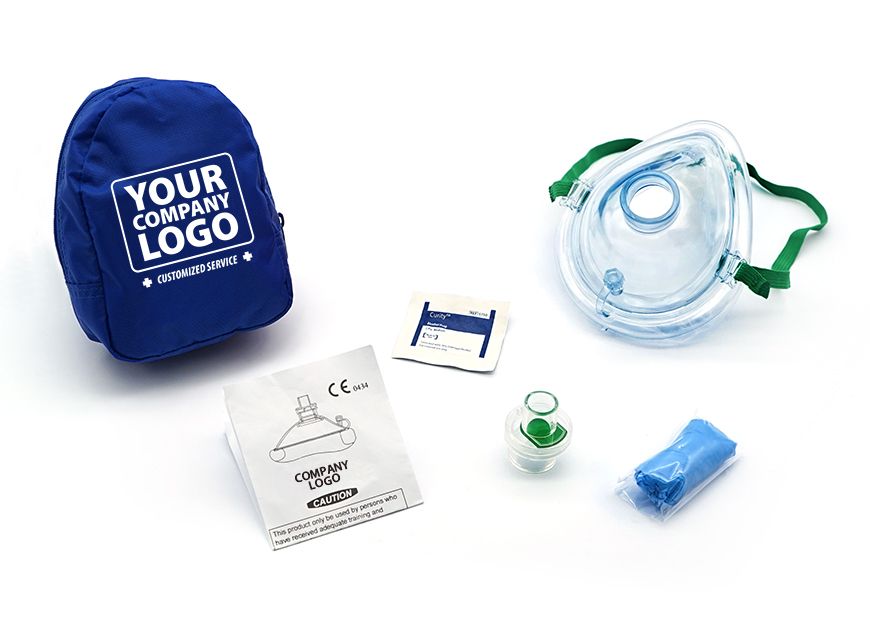 Kompletní sada kapesní záchranné masky