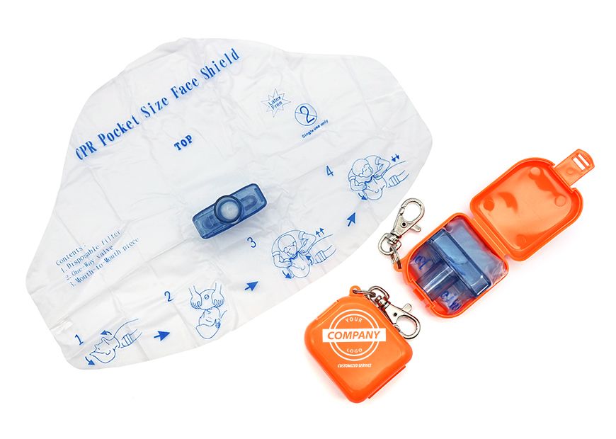 Adult & Infant CPR Pocket Masks in Soft Case, FDA-Registered,  ISO-Certified CPR Masks and Face Shields Manufacturer