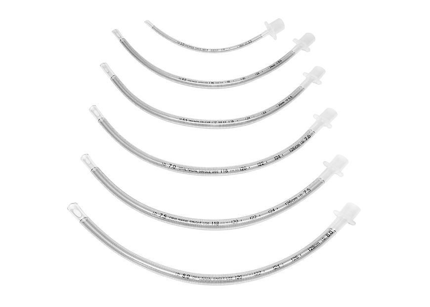 A megerősített mandzsettátlan endotracheális csövek jellemzői